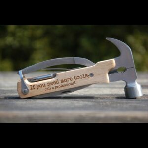 Personalized HAMMER MULTITOOL Tools Knive Custom Engraved