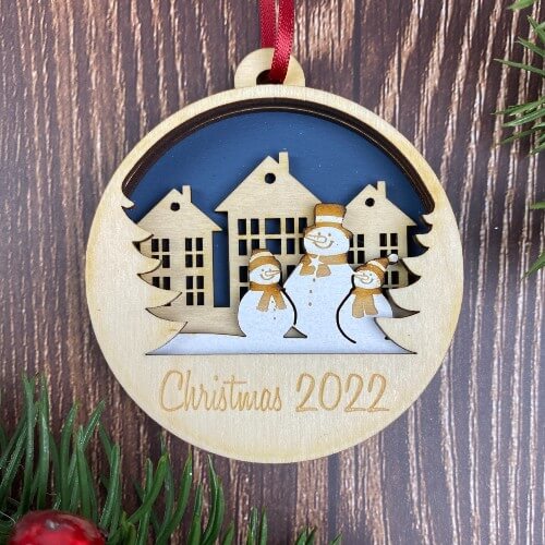 2022 Christmas ornament for clients