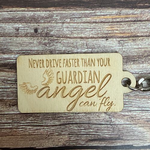 Never drive faster than your guardian angel can fly.