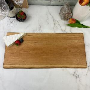 Large cherry cheeseboard ready for engraving